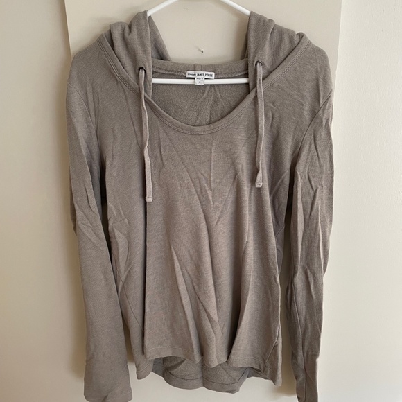 James Perse Sweaters - James Perse Pullover Hoodie